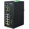 Šakotuvas PLANET IGS-4215-4P4T2S tinklo jungtys Valdomas L2/L4 gigabito Ethernet (10/100/1000) Palaiko PoE Mėlyna, balta