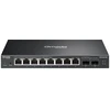 Šakotuvas Carruzzo TP-Link ES210X-M2 tinklo komutatorius Valdomas 2.5G Ethernet (100/1000/2500) Stalinis / tvirtinamas prie sienos Juoda