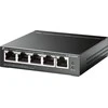Maršrutizatorius TP-LINK | 5 prievadų Gigabit Easy Smart Switch su 4 prievadų PoE+ | TL-SG105MPE | Tvarkoma L2 | Darbalaukis | 60 mėn.