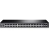 Šakotuvas TP-Link 48-PORT GIGABIT MANAGED SWITCH - WITH 4 GIGABIT SFP SLOTS