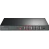 Šakotuvas TP-Link Sl1218p jungiklis 16xfe poe+ 2xgb 1xsfp