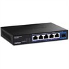 Šakotuvas Trendnet 6-PORT 2.5G UNMANAGED SWITCH - W. 10 G SFP+ PORT