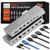 Šakotuvas Zenwire USB-C šakotuvo prijungimo stotelė 16in1 2x HDMI 4K 60Hz DisplayPort 1.4 USB SD lizdas