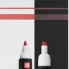Sakura MARKER PERMAPAQUE DUAL POINT Raudonas