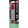 Sakura MARKERY IDENTI-PEN JUODA + RAUDONA
