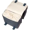Sakwy BASIL FLAIR DOUBLE DVICLE BAG, HOOK-ON, 35L, Wodoodporna, Navy (NAUJIENA, 2025 m.)