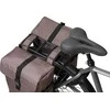 Sakwy BASIL MOVE DOUBLE DVICLE BAG, UNIVERSAL BRIDGE, 30L, Wodoodporna, Brown (NAUJIENA, 2025 m.)