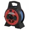 Šalčiui atsparus prailginimo laido ritė Emos P08520W 20m 4 lizdai 230V 13A 1.5mm2 silikoninis IP44 mėlynas