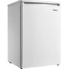 Midea Šaldiklis | MDRD129FZE01 | Energijos vartojimo efektyvumo klasė E | Vertikalus | Laisvai pastatomas | Aukštis 84,5 cm | Bendra grynoji talpa 86 l | Baltas