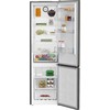 BEKO šaldytuvas B1RCNA404G, aukštis 203,5 cm, energijos klasė E, NeoFrost, AeroFlow, pilkas