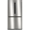 Bosch Serie 4 KFN96VPEA side-by-side šaldytuvas Freestanding 605 L E Nerūdijantis plienas