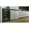 Haier Wine Bank 50 Serie 3 HWS49GAE Kompresorinis vyno aušintuvas Laisvai pastatomas Juodas 49 buteliai