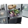 Šaldytuvas Haier S+ 4D 7 No Frost 601 L aukštis 190 cm juodas - SBS šaldytuvas (HSPR79F19DNGG)