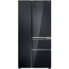 Šaldytuvas Haier S+ 4D 7 No Frost 601 L aukštis 190 cm juodas - SBS šaldytuvas (HSPR79F19DNGG)
