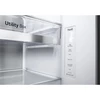 Šaldytuvas LG InstaView ™ ThinQ™ GSXV91MCAE American Šaldytuvas Šaldiklis Freestanding American door Juodas LED Touch LED