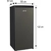 Šaldytuvas REFRIGERATOR MPM-200-CJ-19/E dark inox