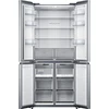 Xiaomi Mijia šaldytuvas Cross Door 502L EU | Energijos vartojimo efektyvumo klasė E | Laisvai pastatomas | Side by Side | Aukštis 191,2 cm | No Frost sistema | Šaldytuvo neto talpa 326 L | Šaldiklio neto talpa 176 L | 37 dB | Šlifuoto plieno sidabrinis