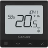 Salus Salus laidinis, įleidžiamas temperatūros reguliatorius SQ610B Quantum, 230 V, juodas