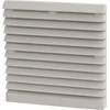 Salzer Trumpa plastikinė su filtru ventiliatoriams, pilka, 172 x 150mm (ZL-804 RAL7035)