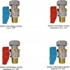 Samee Samee universalus tiesių vožtuvų komplektas dujiniams kombinuotiems katilams (2 vnt. x 1/2" + 2 vnt. x 3/4") ZBP-KIT-22-U