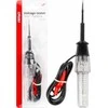 Automobilinis įtampos testeris 6–12V su „krokodilo“ gnybtu, AMIO-04272
