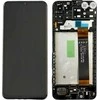 Dėklas LCD ekranas + jutiklinis blokas „Samsung A135F Galaxy A13 Juodas“ (pakeitimų paketas)