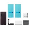 Dėklas KF976SRE anglies magnetas Samsung Galaxy Fold 8 Ultra, Raudona