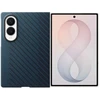 Dėklas KF971SNE anglies pluošto magnetas „Samsung Galaxy Fold 8“, tamsiai mėlynas