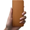 Dėklas Samsung Galaxy Z Flip 3 5G odinis atverčiamas dangtelis kupranugaris