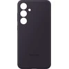 Dėklas Tamsiai violetinis „Samsung Galaxy S24+“ silikoninis dangtelis