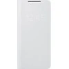 Dėklas NG996PJE Smart LED vaizdo dangtelis, skirtas Samsung Galaxy S21 Plus šviesiai pilkas (šviesiai pilkas)