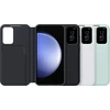 Samsung Galaxy S23 FE Smart View piniginės dėklas Juodas