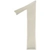 Durų numeris Haushalt SS-1, 6,2 cm x 3,5 cm, nerūdijantis plienas, nerūdijantis plienas