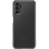 Dėklas Samsung Galaxy A13 Soft Clear Cover Juodas