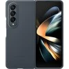 Dėklas „Samsung Galaxy Fold4“ odinis dangtelis pilkai žalias