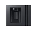 Dviduris šaldytuvas Samsung Side by Side Series 4 RS64DG5303B1EF, su vandens ir ledukų dispenseriu, Juodas