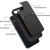 Oem NOBLE dėklas skirtas Samsung Galaxy S22 Ultra juodos spalvos