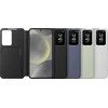 „Samsung Galaxy S24 Smart View“ piniginės dėklas Juodas