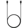 USB kabelis originalus Samsung EP-DX310JBEGEU Type-C-Type-C 1.8m pakuotėje juodas
