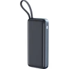 Sandberg 20000 mAh powerbankas su integruotu USB-C laidu, PD 67 W