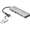 Sandberg USB-C/A iki 2xUSB-A + 2xUSB-C šakotuvas