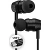 Ausinės „Sandberg“ USB-C/A įdėta ausinė su „Line-Mic“.