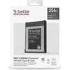 SanDisk Pro Cinema VPG400 CFexpress 256 GB (SDPCVN4-256G-GNANN) atminties kortelė