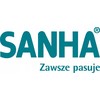 SANHA tiesus trišakis SANHA-NIROSAN-Stahl nerūdijantis d90° d18SANHA