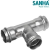SANHA Trójnik redukcyjny -NIROSAN- Nerūdijantis plienas d35x18x35SANHA (69130351835)
