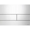 Sanplast SQUARE II nuleidimo mygtukas 3/6L METAL Baltas
