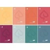 Santoro Notebook A5/60K tinklelis Vienos spalvos (10 vnt) MAR MAR