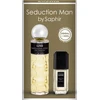 ‎Saphir Seduction Man komplektas parfuminio vandens purškiklis 200ml + kvepalų vandens purškiklis 30ml