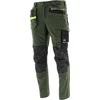 Darbo kelnės Sara Workwear Comfort, žalia, XL dydis