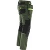Darbo kelnės Sara Workwear Comfort, žalia, XL dydis